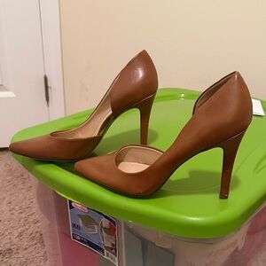 Merona Camel Brown Stiletto Heels Pumps 9
